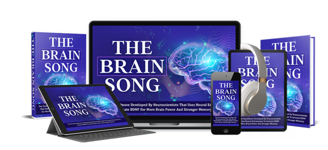 The Brain Song review — the brainwave audio program bundle (guides, laptop, tablet, phone and headphones) from the official sales page