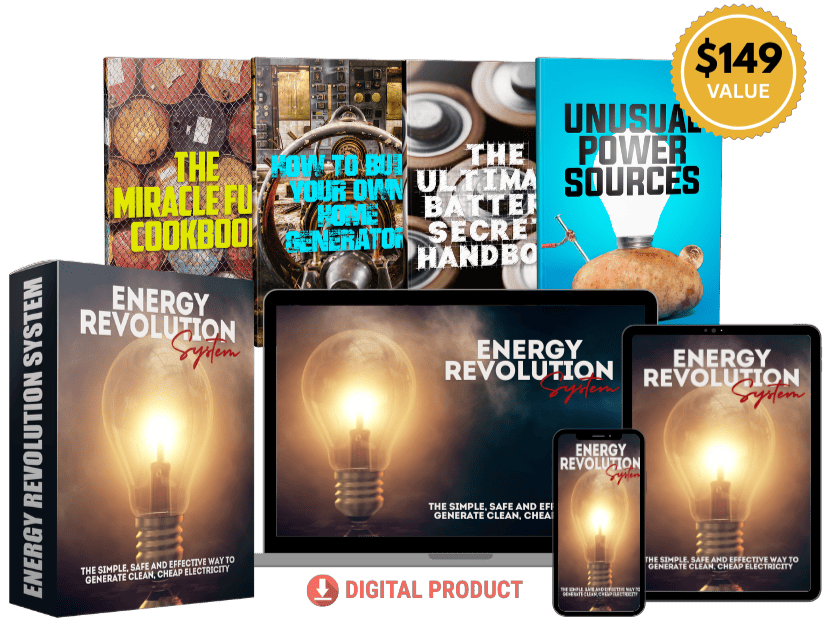 The Energy Revolution System DIY guide digital ebook bundle from the official sales page