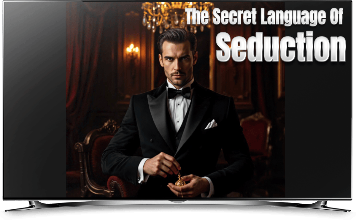 The Secret Language of Seduction shown on the vendor's marketing screen