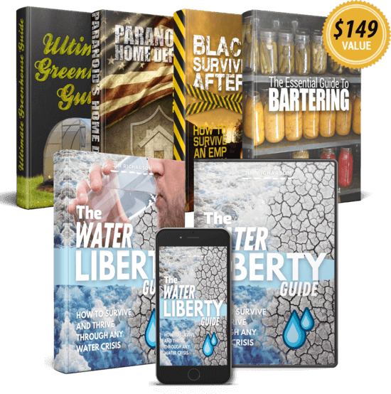 Water Liberty Guide DIY survival water guide ebook bundle from the official sales page