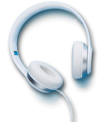 The Wealth Signal audio program — headphones used to listen to the brainwave audio